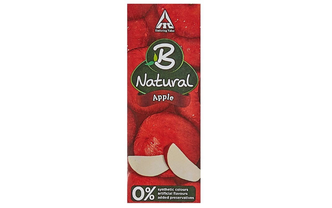 B Natural Apple    Tetra Pack  200 millilitre